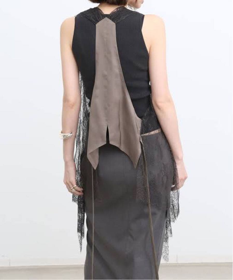 L'Appartement 【Lisiere】Lace Vest レースベスト
