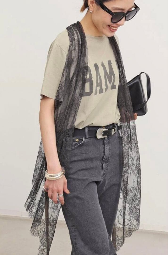 L'Appartement 【Lisiere】Lace Vest レースベスト