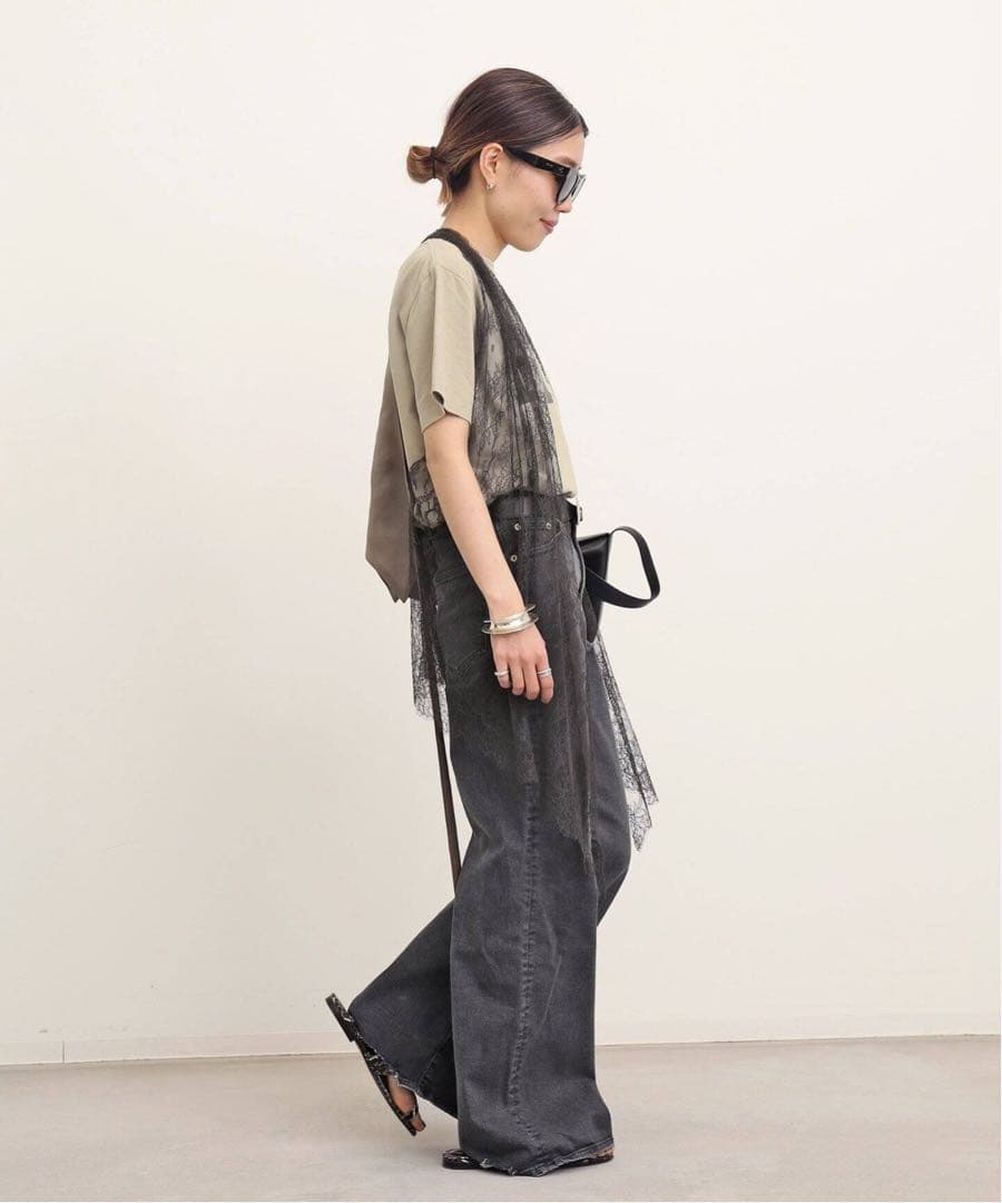 L'Appartement 【Lisiere】Lace Vest レースベスト