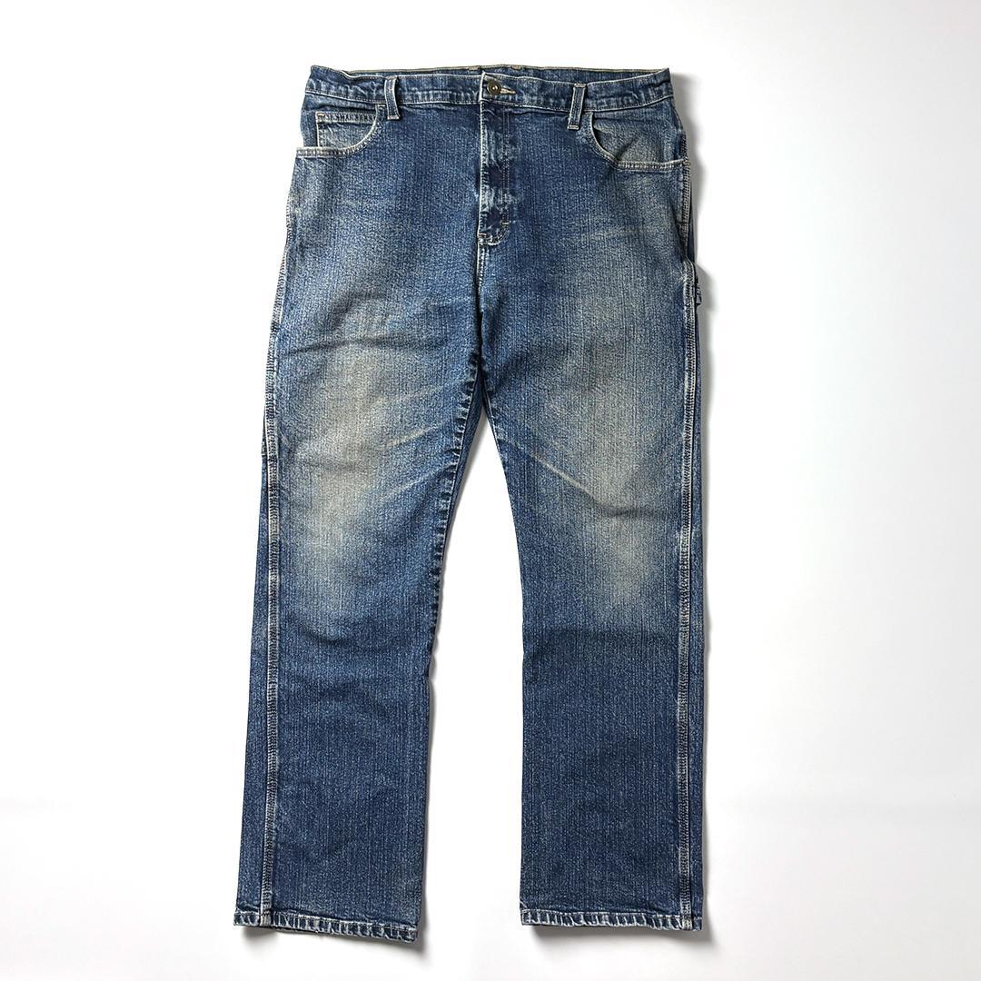 ディッキーズ ペインターパンツ デニムパンツ W36 L32 シングルニー