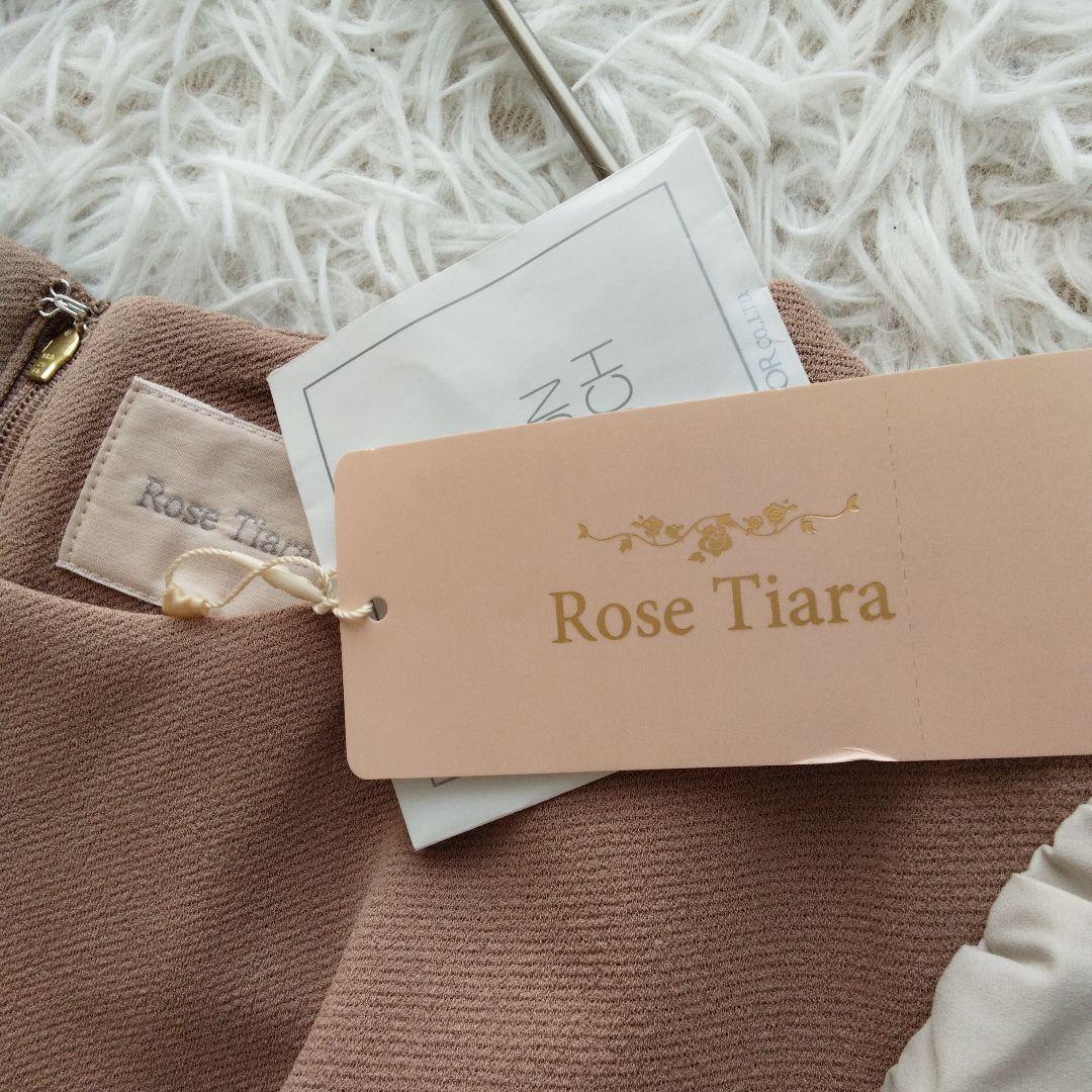 新品 定価¥22,000 ❉ ローズティアラ パフスリーブフレアワンピース 42