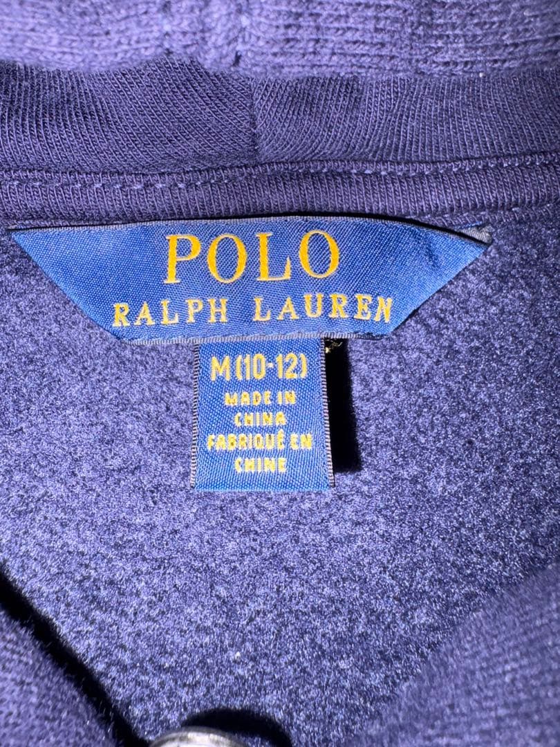 Polo Ralph Lauren ジップパーカー y2k 平成ギャル グランジ