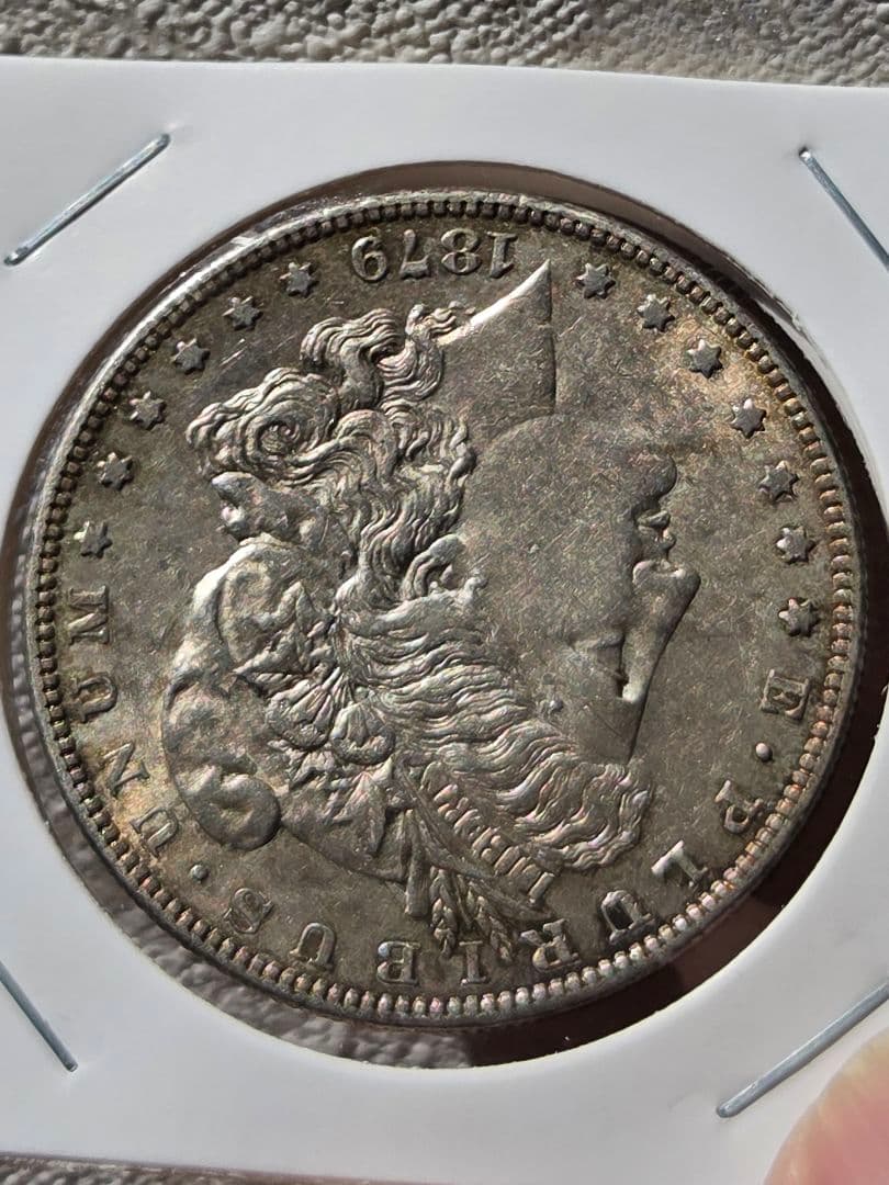 (稀少ミント)アメリカ合衆国　モルガンダラー銀貨　1879 O