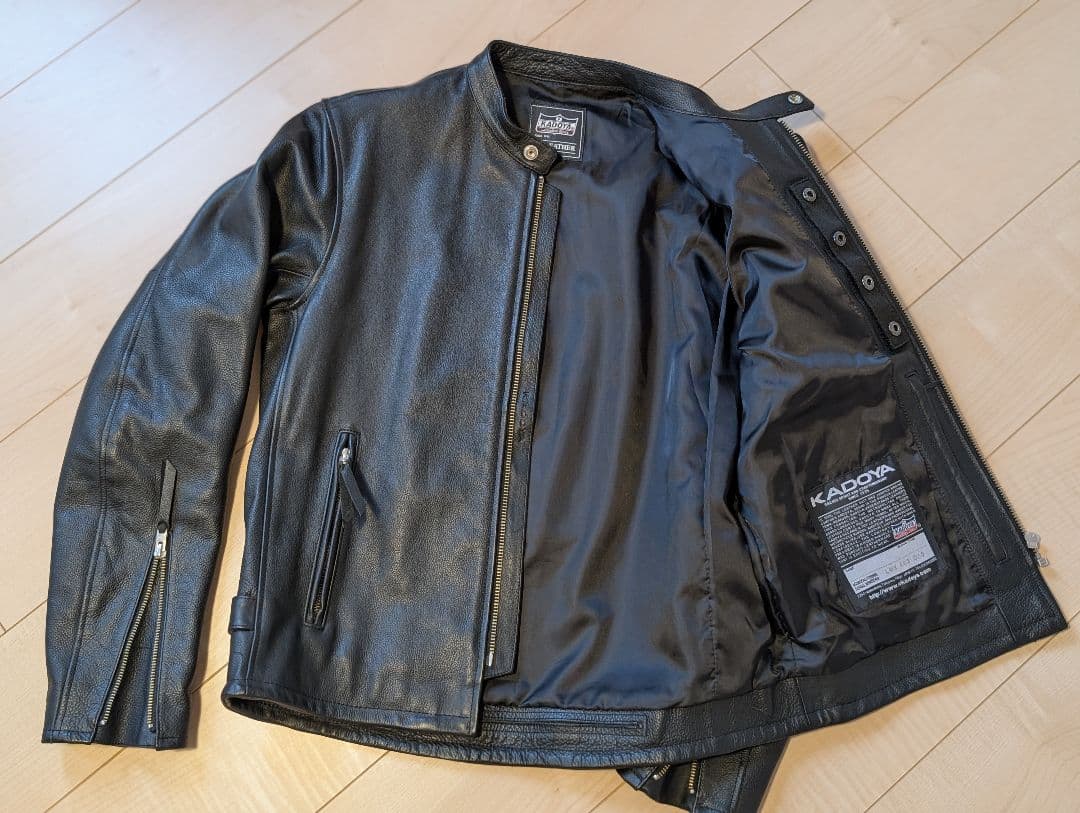 KADOYA シングルライダース レザージャケット　※春に向けて期間限定値下げ