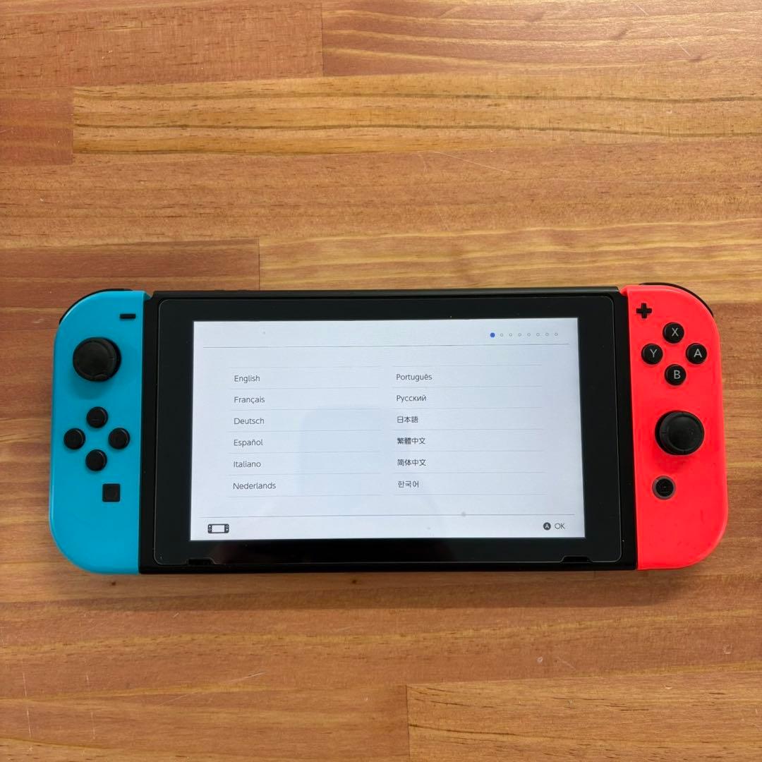 Nintendo Switch 本体 ネオンブルー/ネオンレッド C101