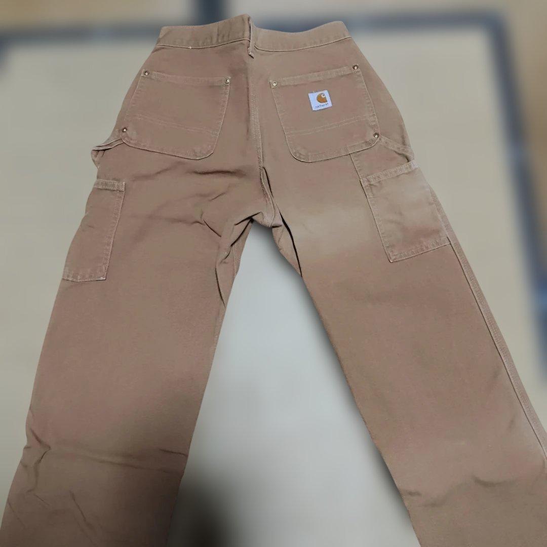 カーハート　Carhartt B01 ダブルニー USA製 ブラウン