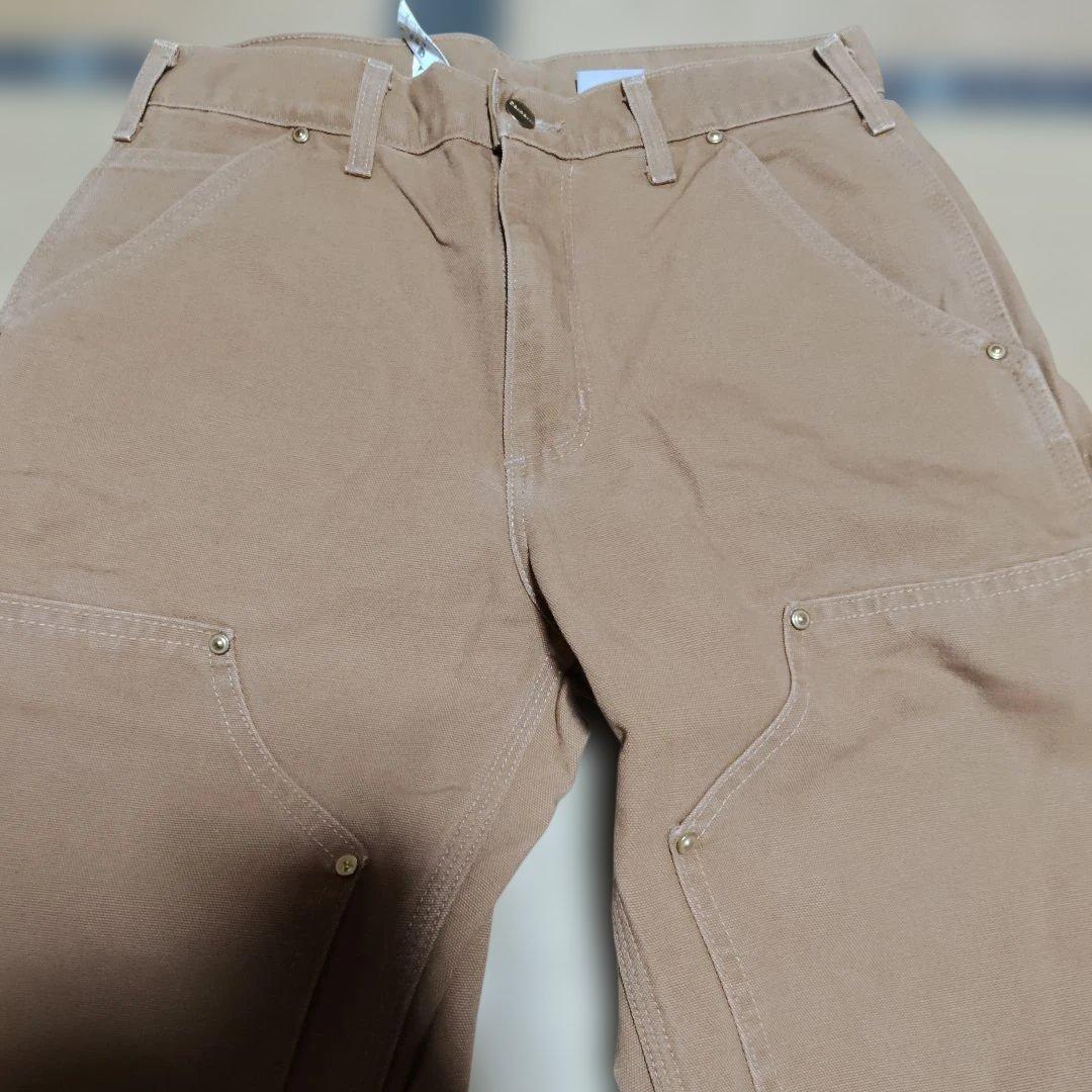 カーハート　Carhartt B01 ダブルニー USA製 ブラウン