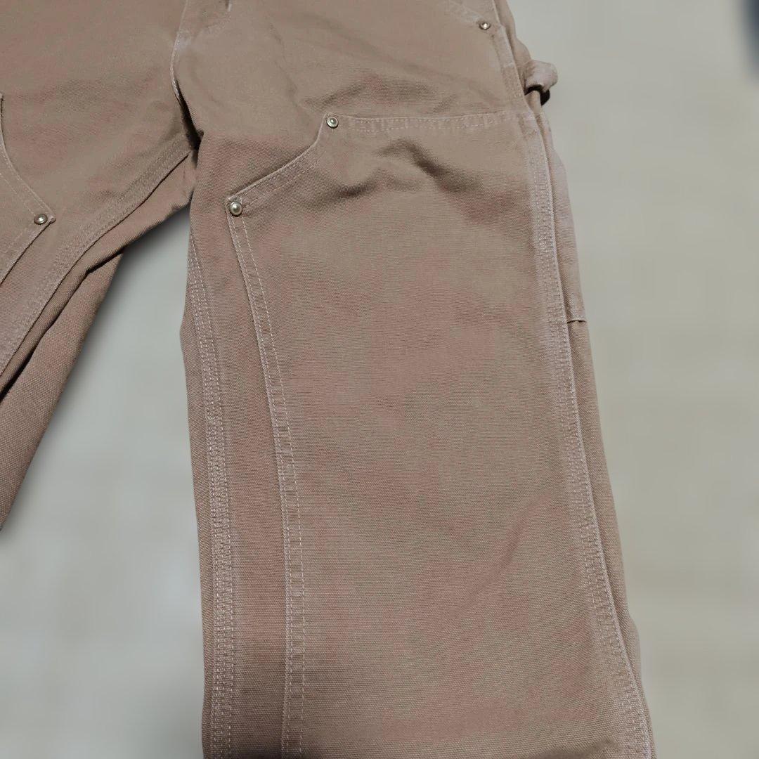カーハート　Carhartt B01 ダブルニー USA製 ブラウン