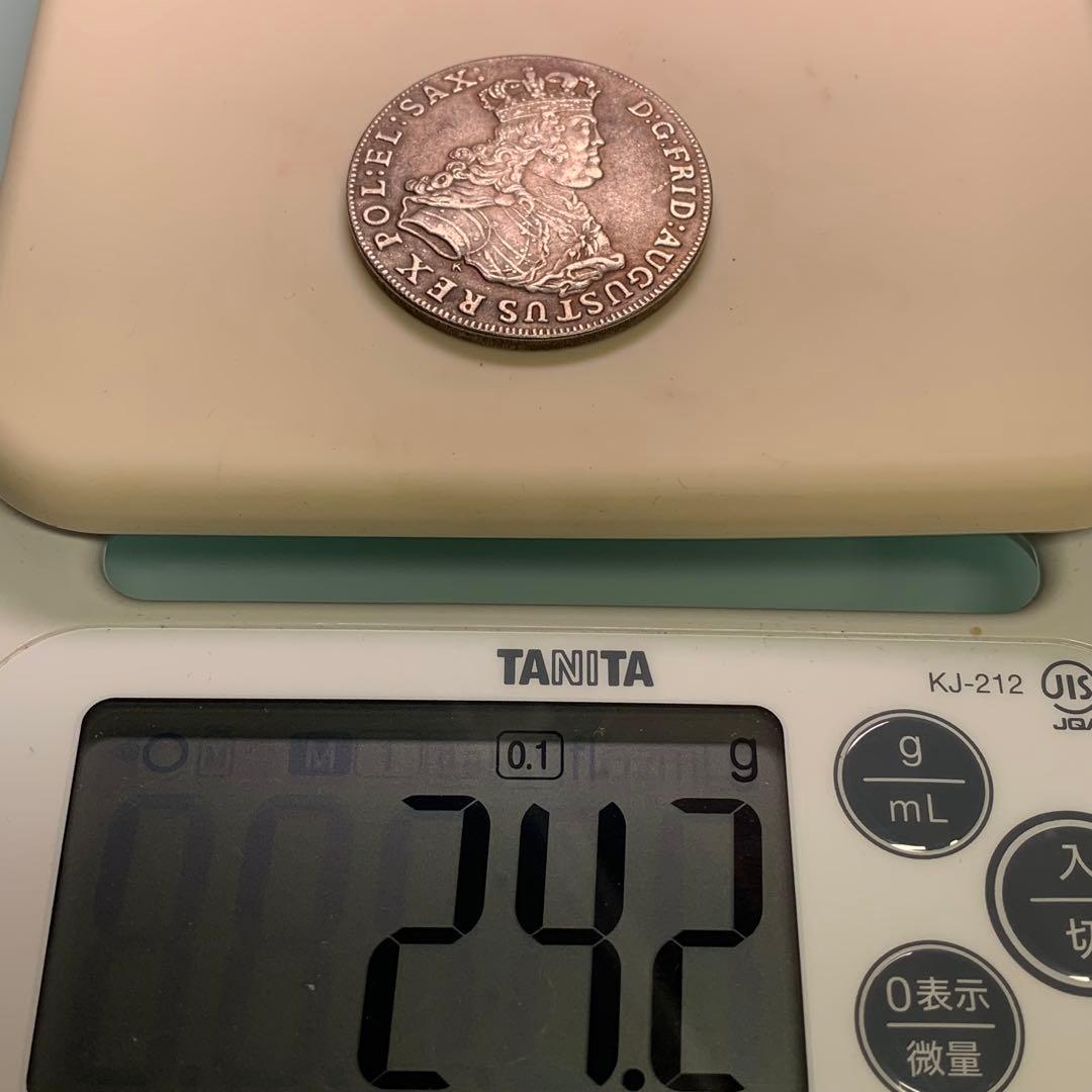 古銭　ポーランド国王アウグスト2世　
