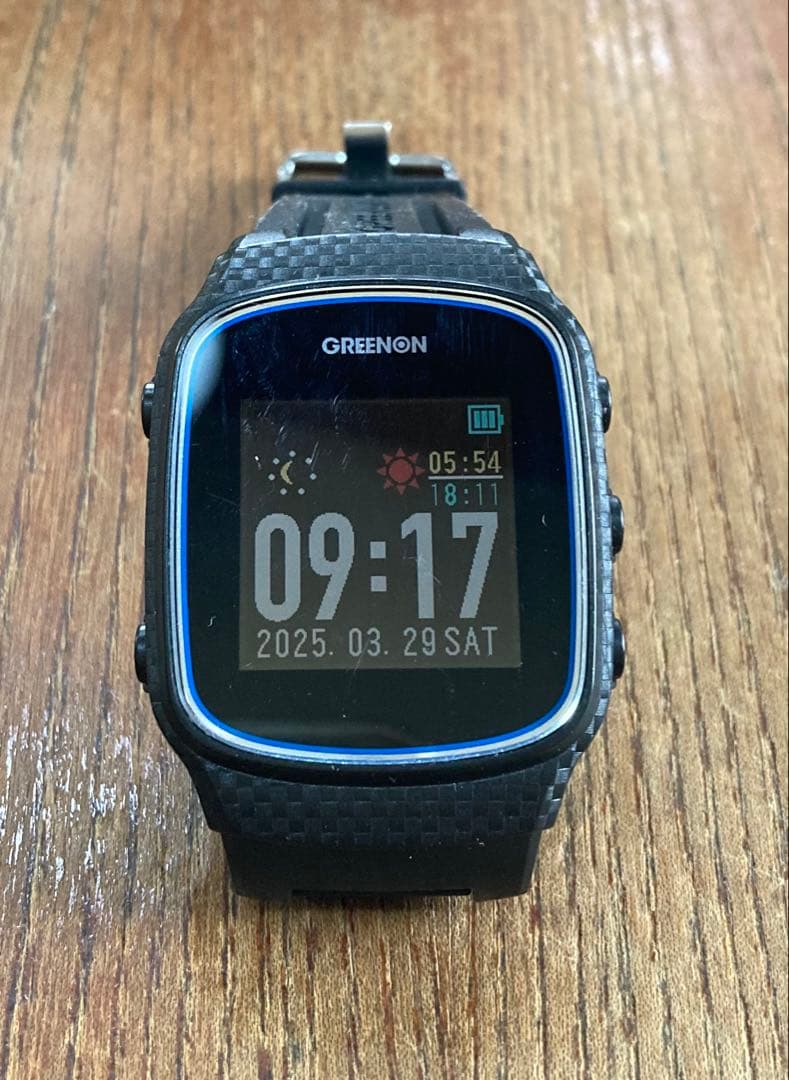 GREENON NORM Ⅱ GPSナビ ゴルフ用スマートウォッチ