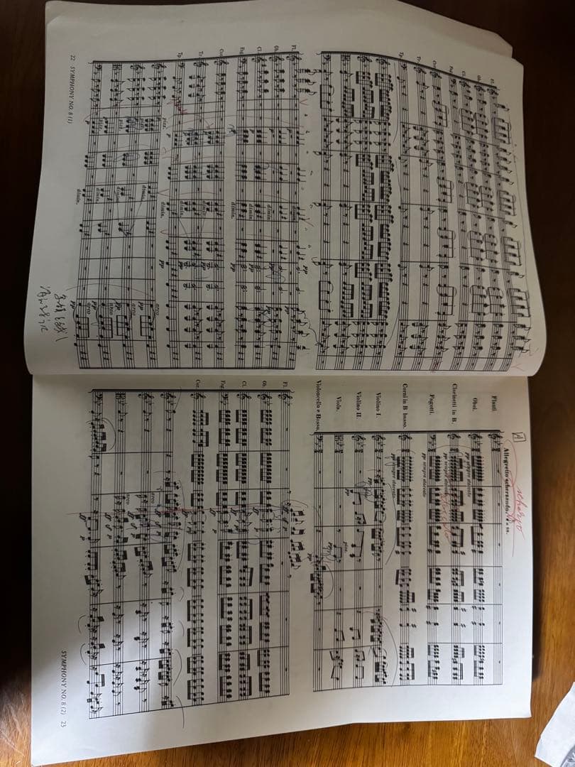 ベートーヴェン 交響曲第5・6番、第8・9番楽譜セット