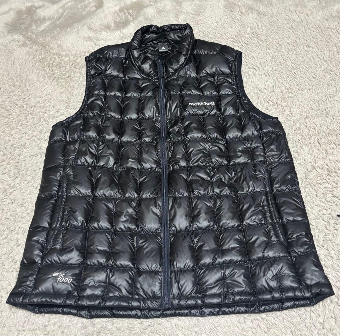 【美品新品同様】mont-bell モンベル　プラズマ1000 ダウンベスト　M