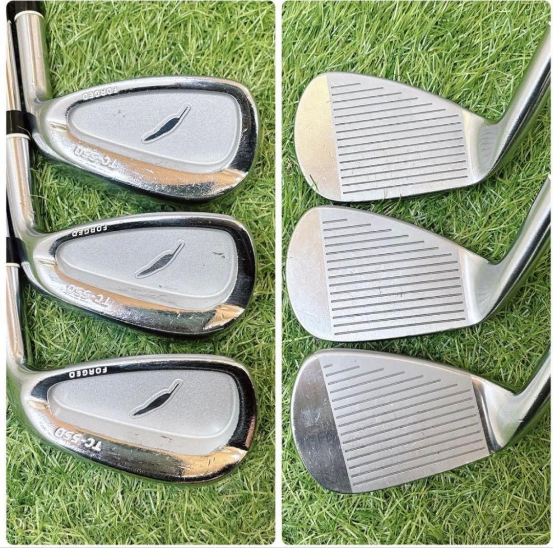 フォーティーン TC-550 FORGED メンズゴルフ アイアン 6本 S 右