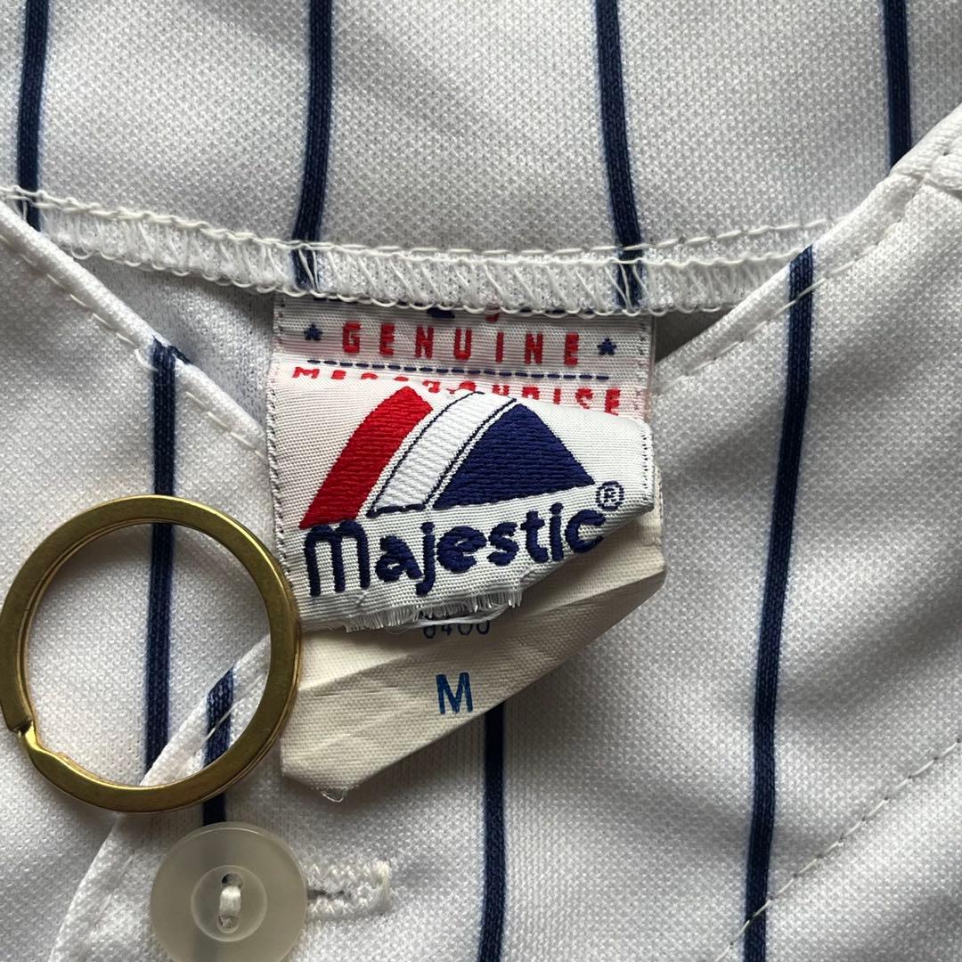 90s 00s usa製 Majestic MLB ヤンキース ユニフォーム