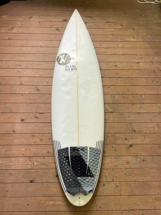 【中古サーフボード】 Kudo Isamu シェイプ　ショートボード