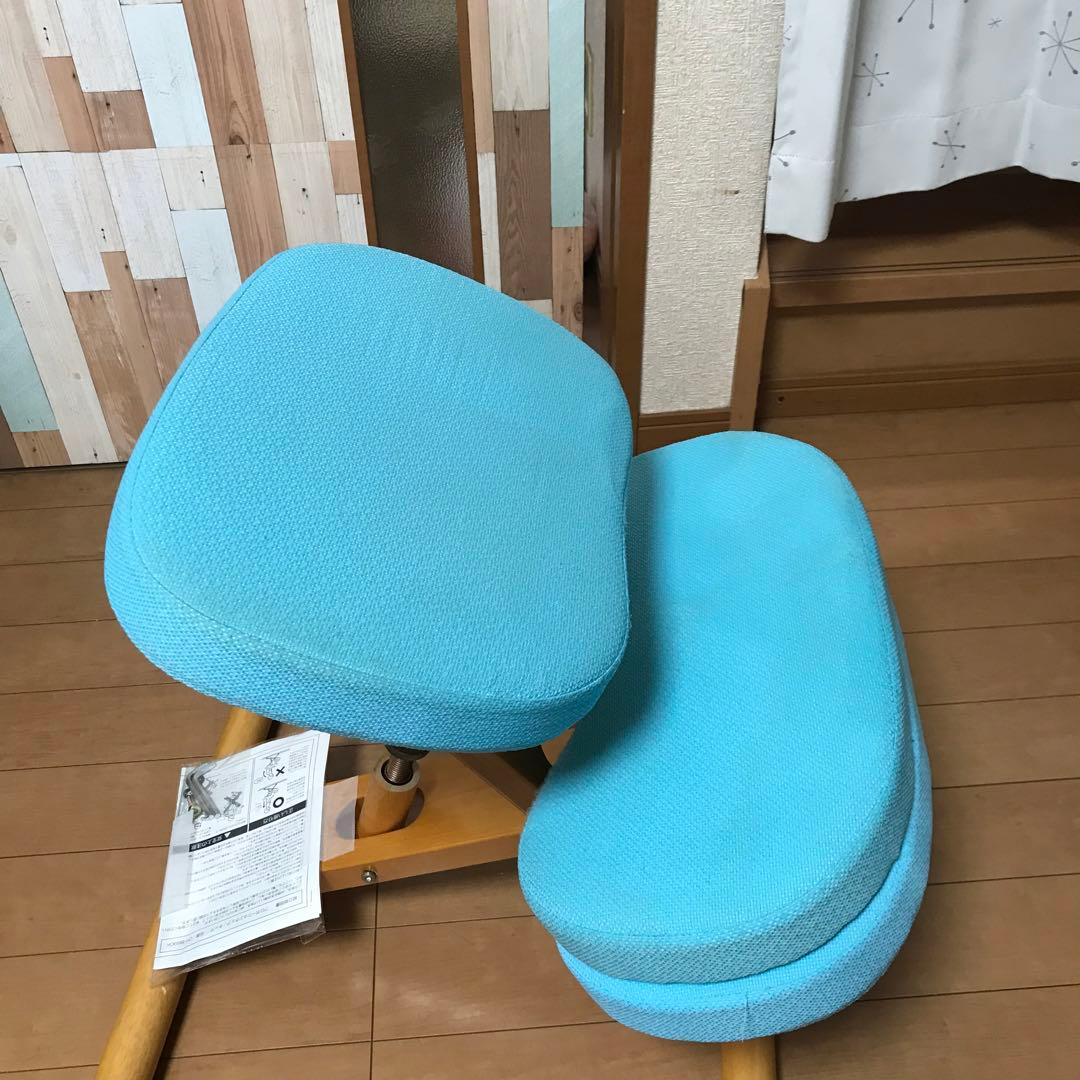 プロポーションチェア 水色　宮武製作所