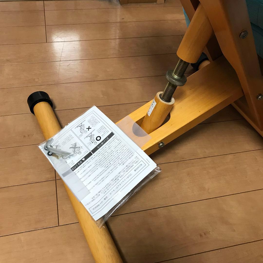 プロポーションチェア 水色　宮武製作所
