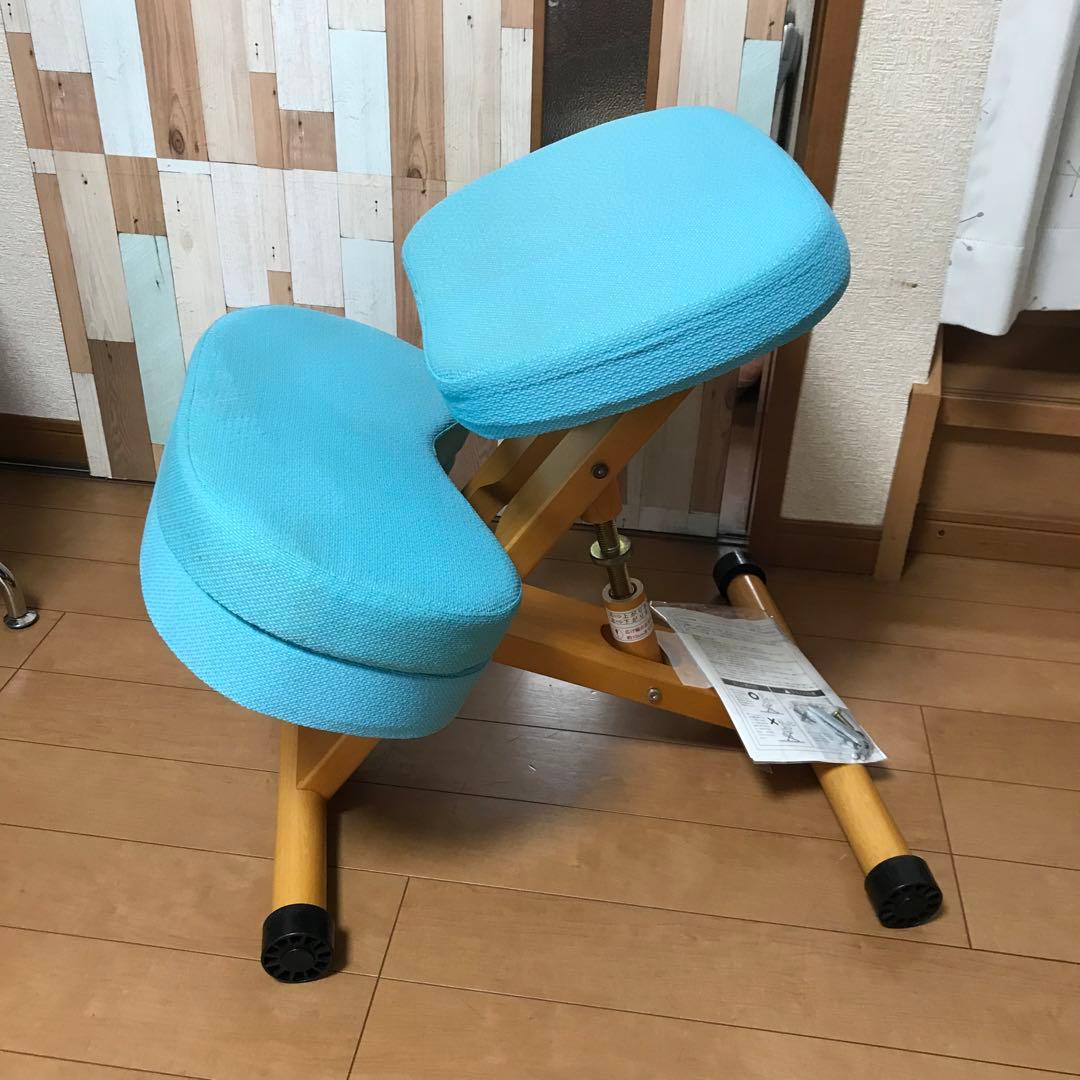プロポーションチェア 水色　宮武製作所