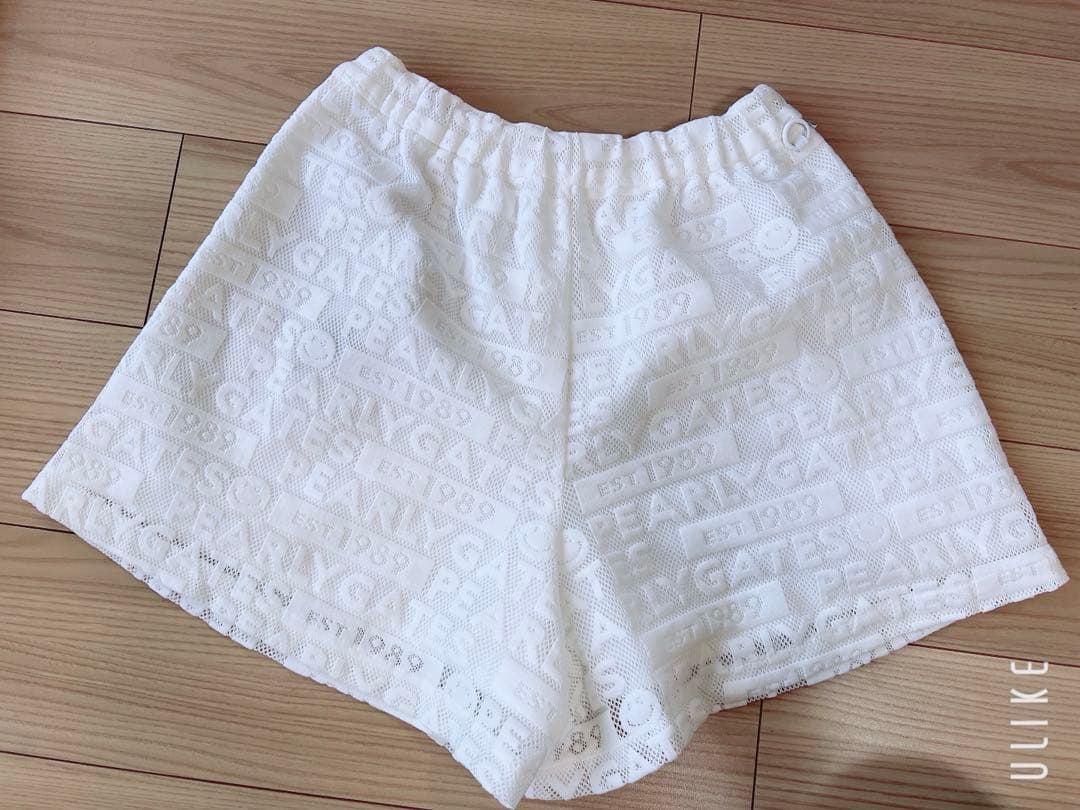パーリーゲイツ　レディース　パンツ　スカート　ホワイト　ゴルフ　サイズ1