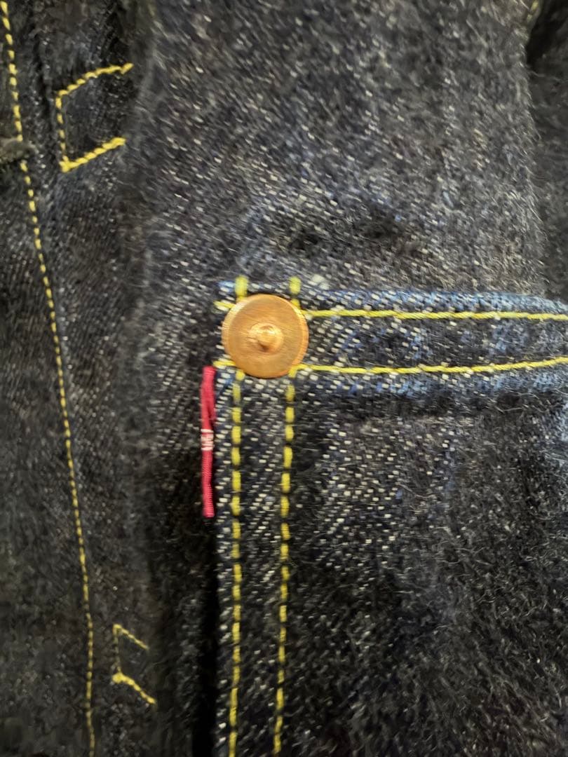 tcb jeans s40s サイズ48 赤タグ