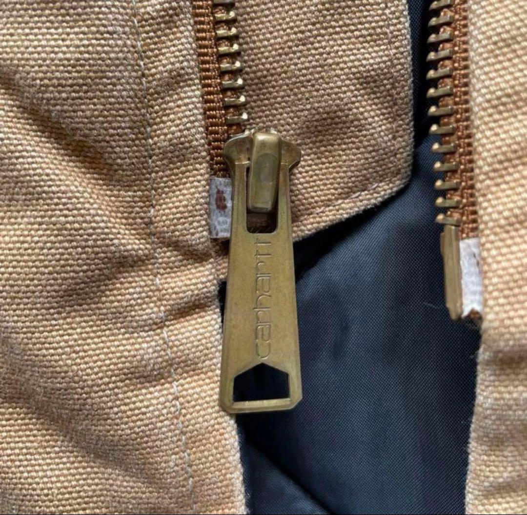 80's 腰ゴム USA製CARHARTT / DUCK VEST Lサイズ