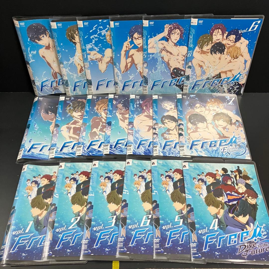 ♣︎ソフトケース収納♣︎ Free! フリー 1期～3期+映画+劇場版+特別編