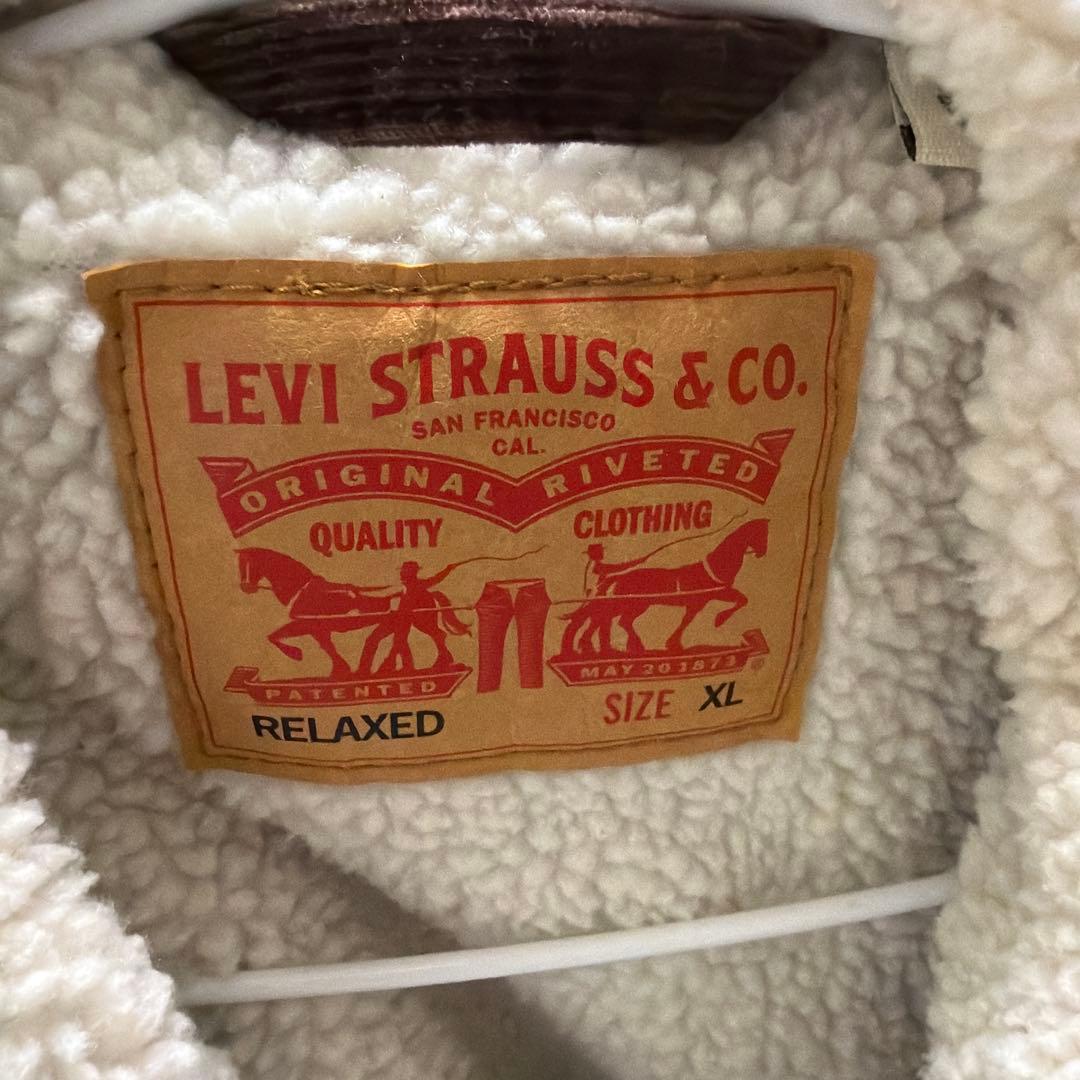 Levi'sシェルパデニムジャケット
