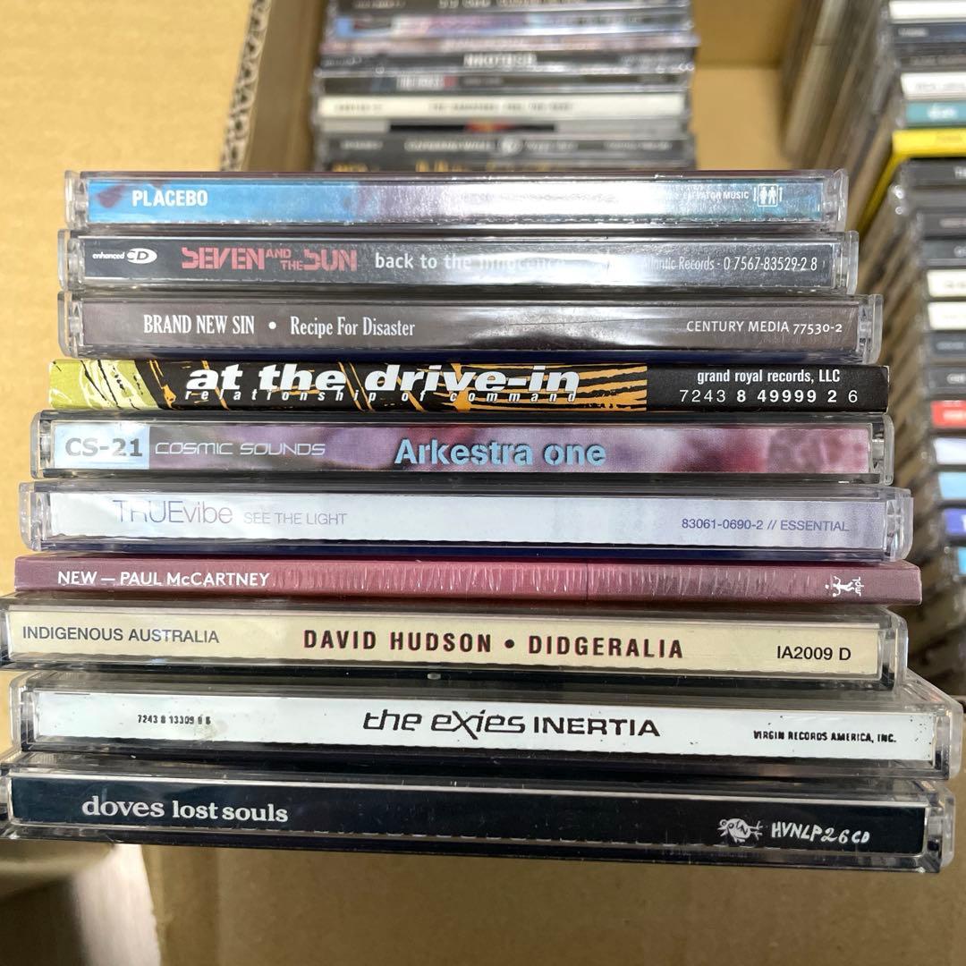 洋楽CD　７７枚　まとめ売り　UKロック、オルタナ、インディ、90s、貴重盤含む