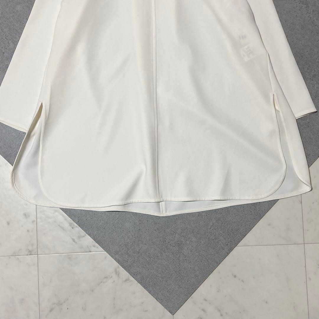 美品 SOEJU ソージュ Aラインチュニックブラウス ゆったり とろみ 洗える