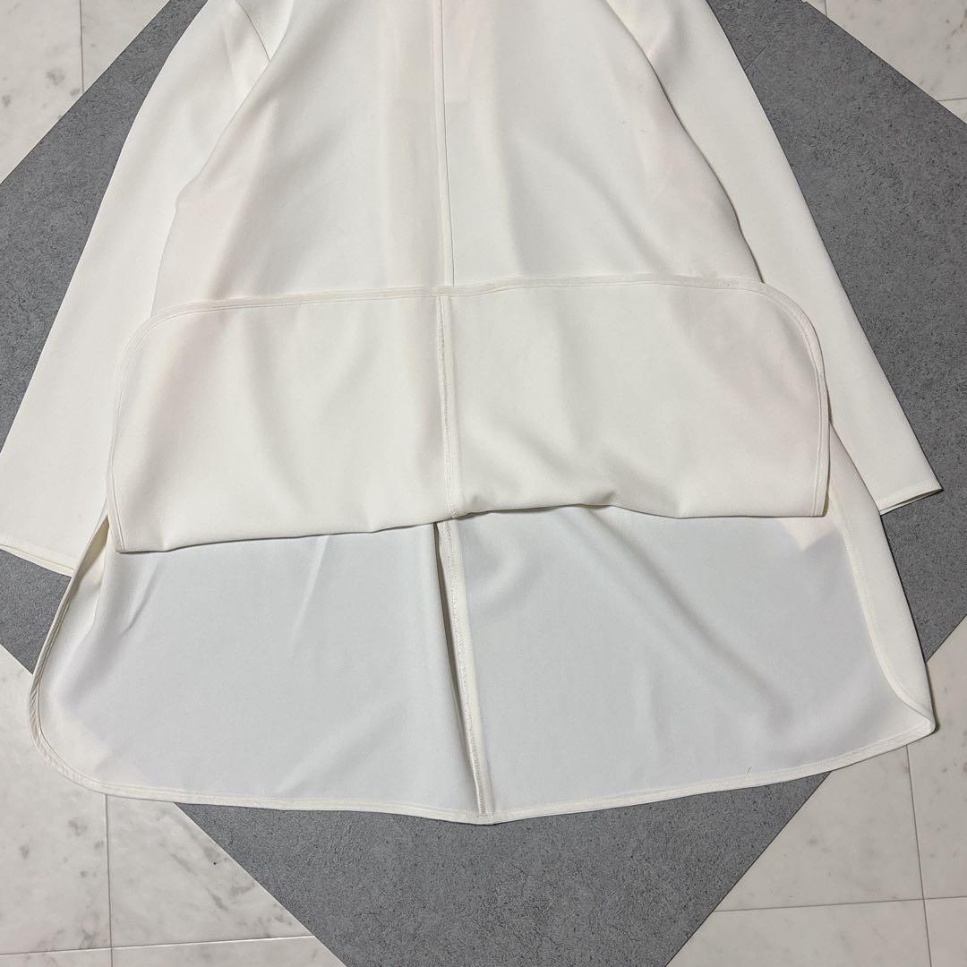 美品 SOEJU ソージュ Aラインチュニックブラウス ゆったり とろみ 洗える