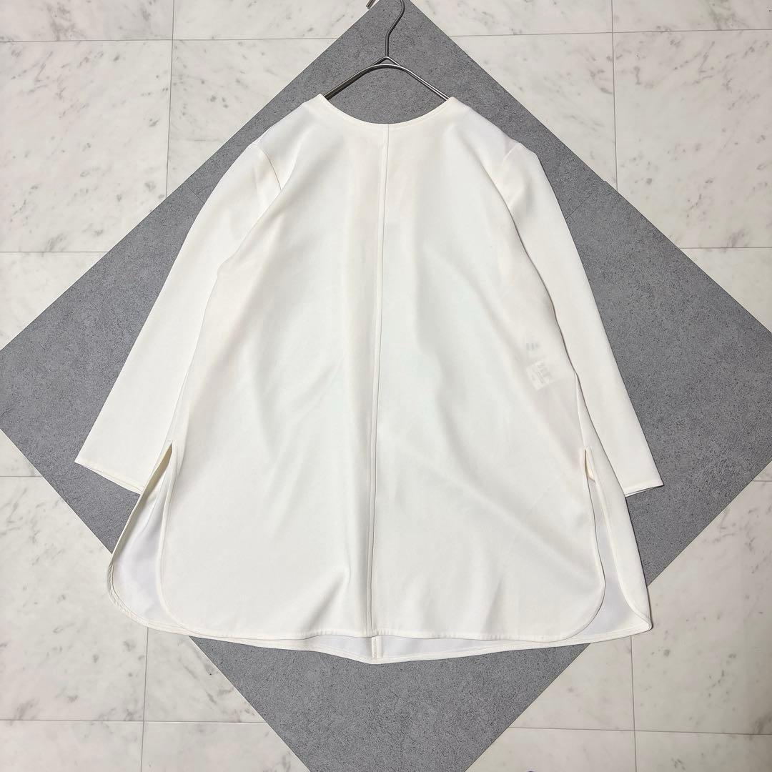 美品 SOEJU ソージュ Aラインチュニックブラウス ゆったり とろみ 洗える
