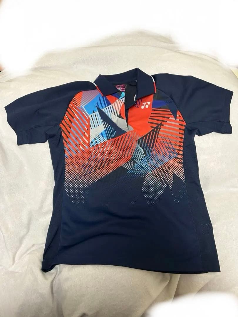 YONEX バドミントン ポロシャツ ショートパンツ ユニフォーム 部活 紺