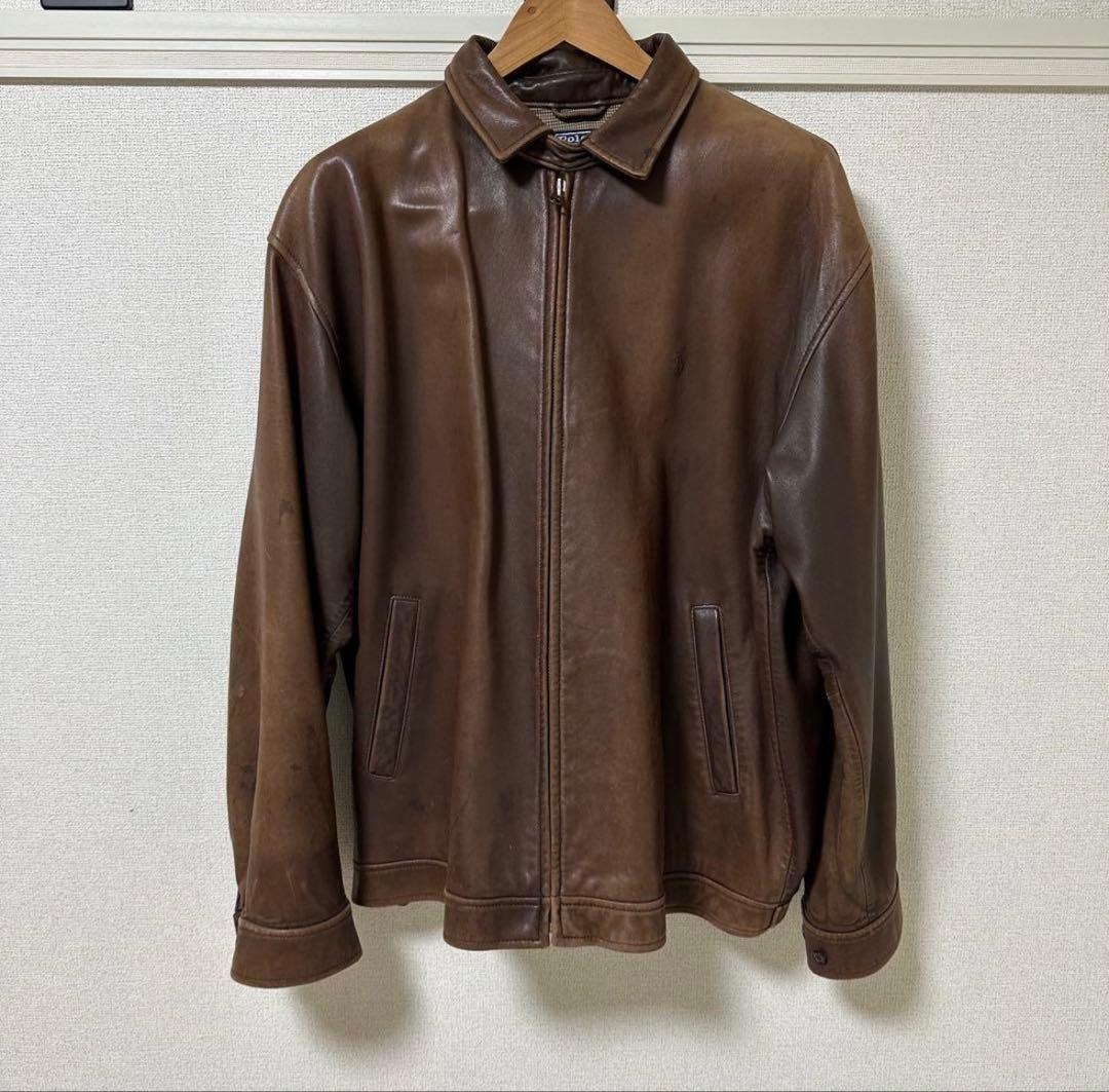 ラルフローレン　レザージャケット