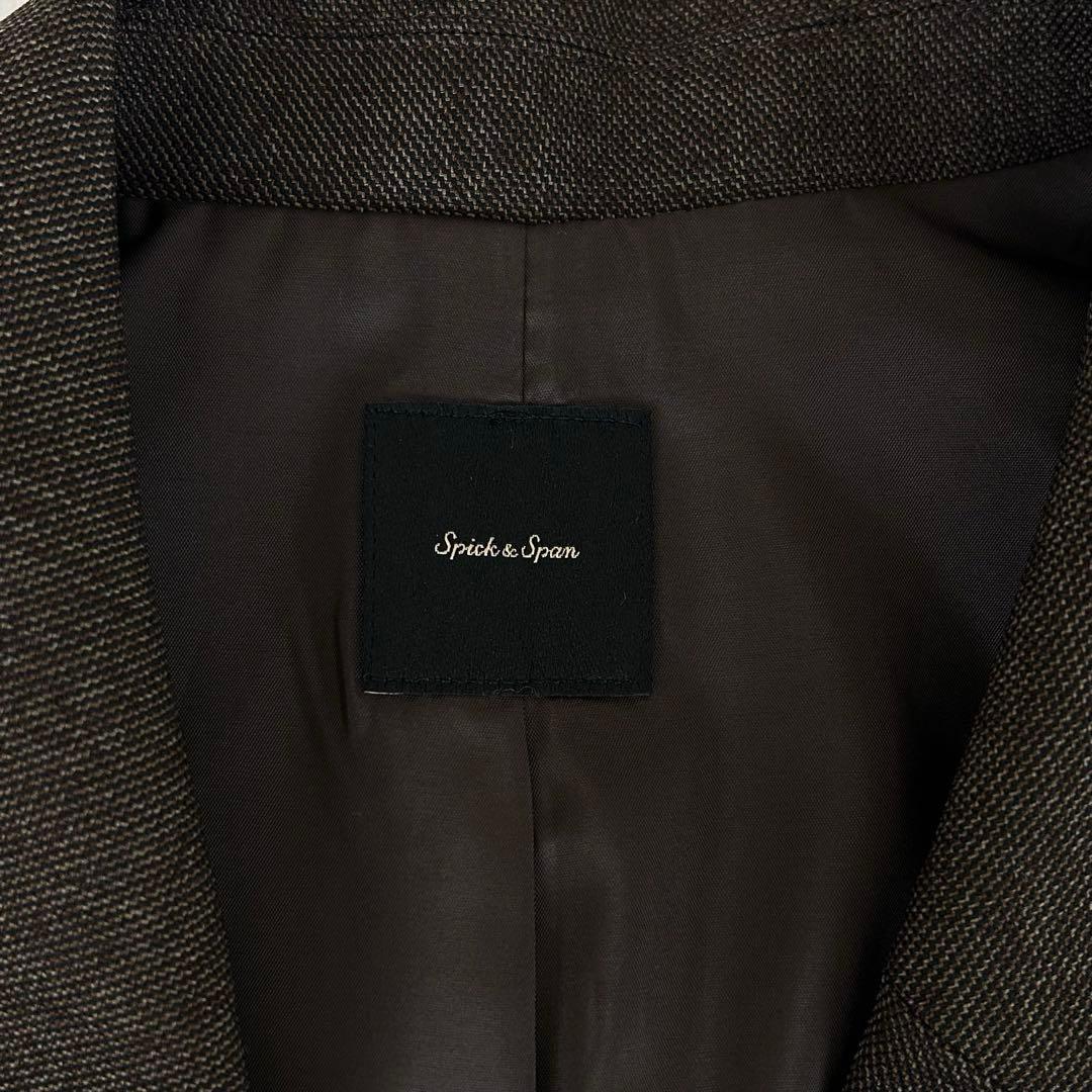 Spick & Span スピックアンドスパン　メランジダブルブレストジレ