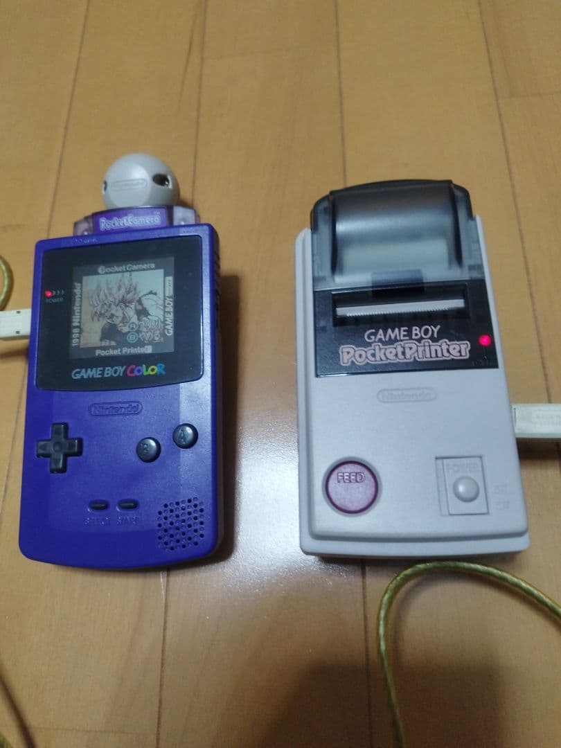 ゲームボーイ　ポケットプリンター　＆　ケーブル　動作確認済