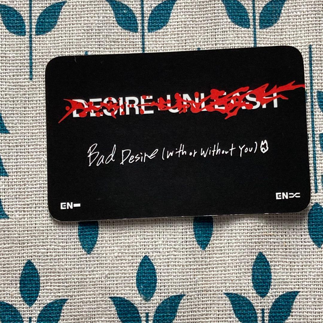 ENHYPEN ヒスン Mカ DESIRE : UNLEASH トレカ