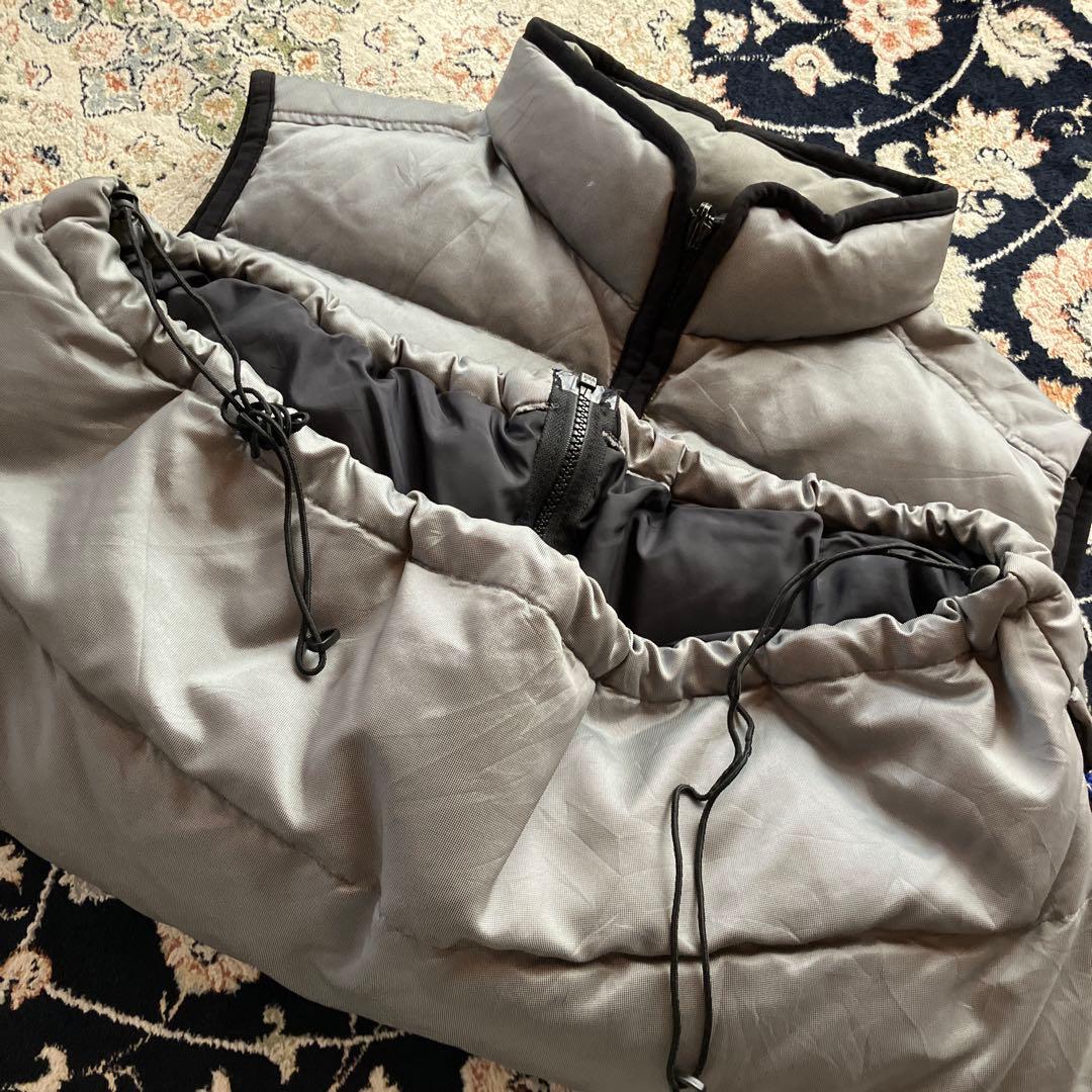 Eddie Bauer ebtek ダウンベスト　シルバー　グレー　90s 00