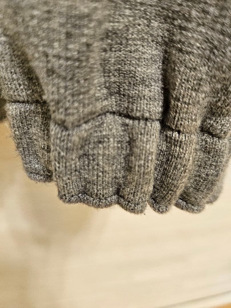 UN3D.　コクーンニットワンピース
