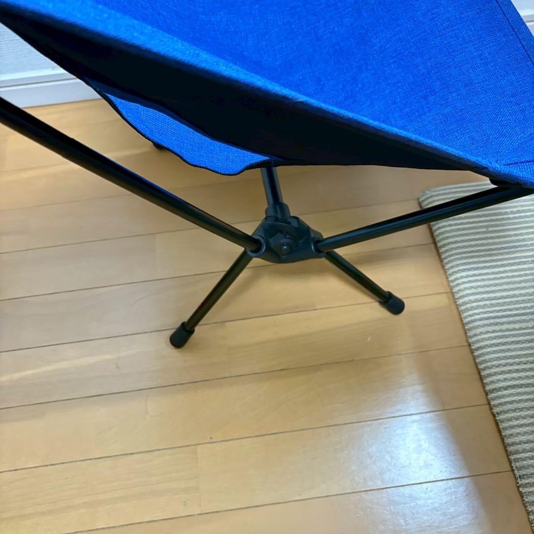 Helinox ヘリノックス チェアホーム デコ&ビーチ ブルー 1人用