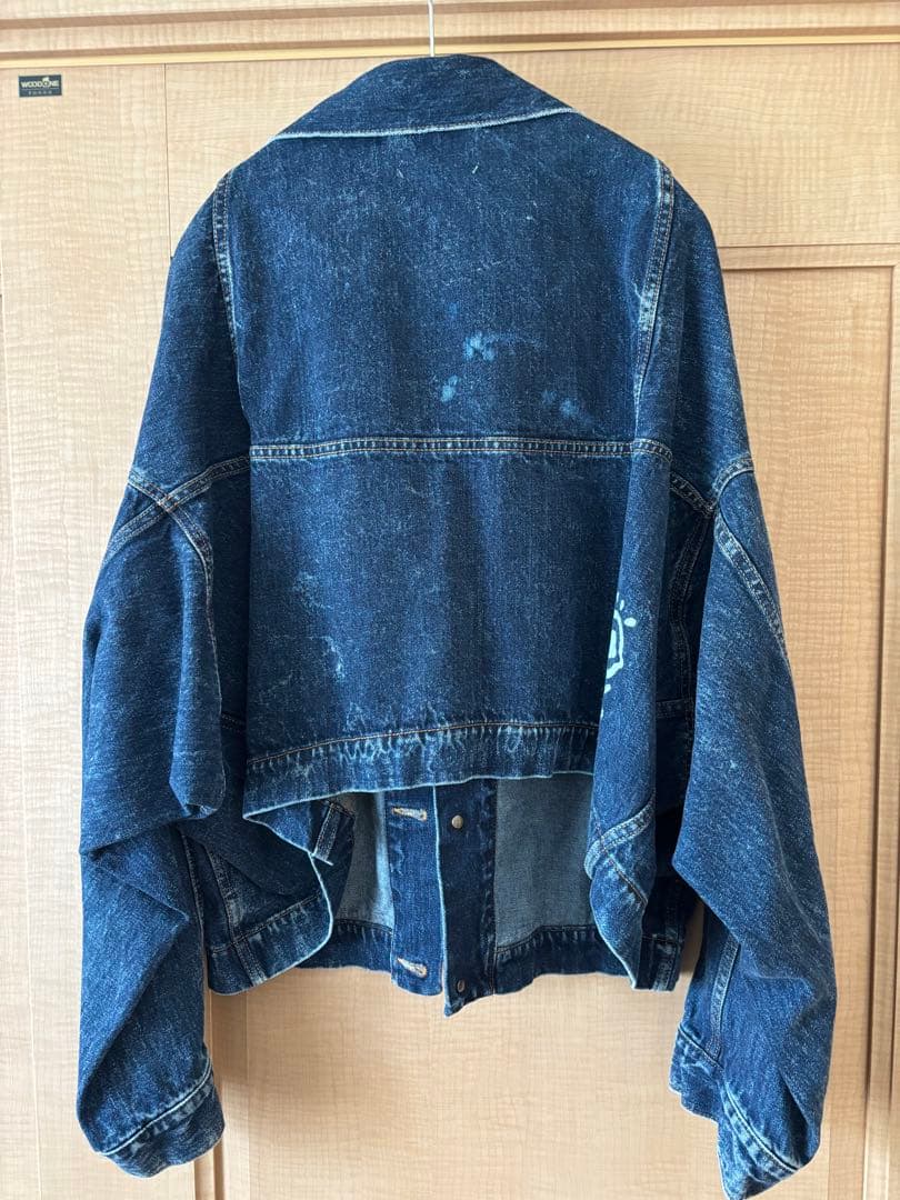【harapeco】［e］Denim Jacket-ケミカル