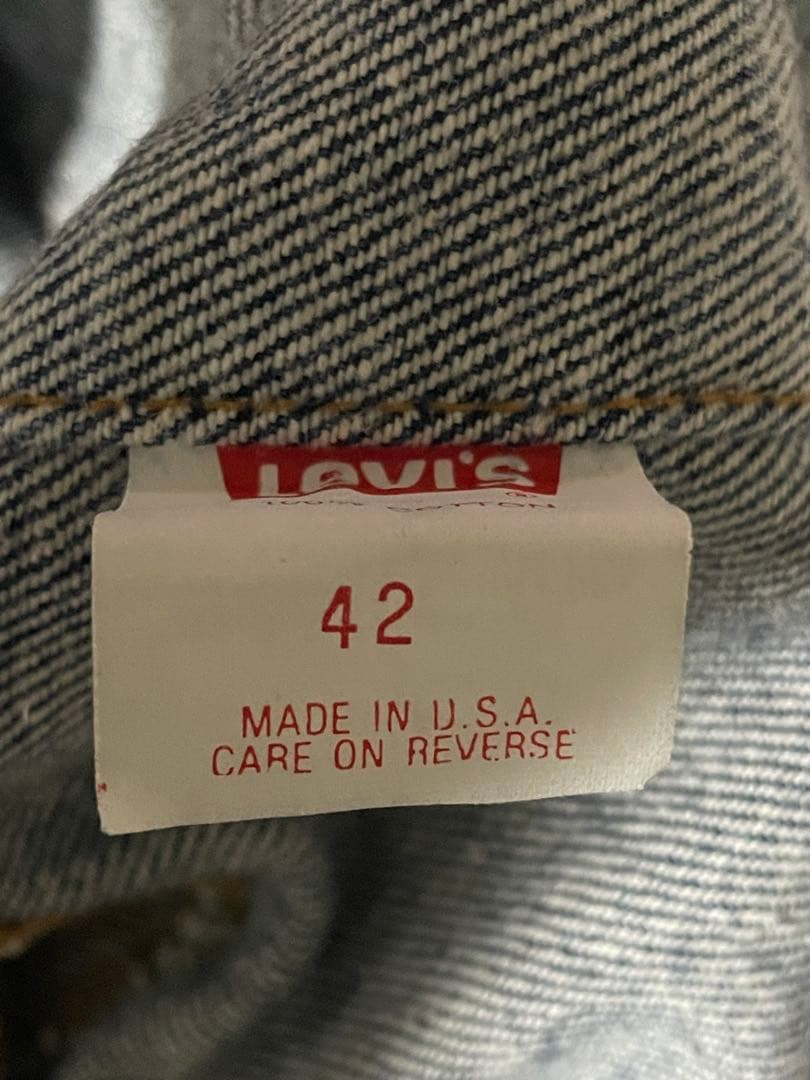 Levi's 70506 USA ヴィンテージ デニムジャケット Gジャン42