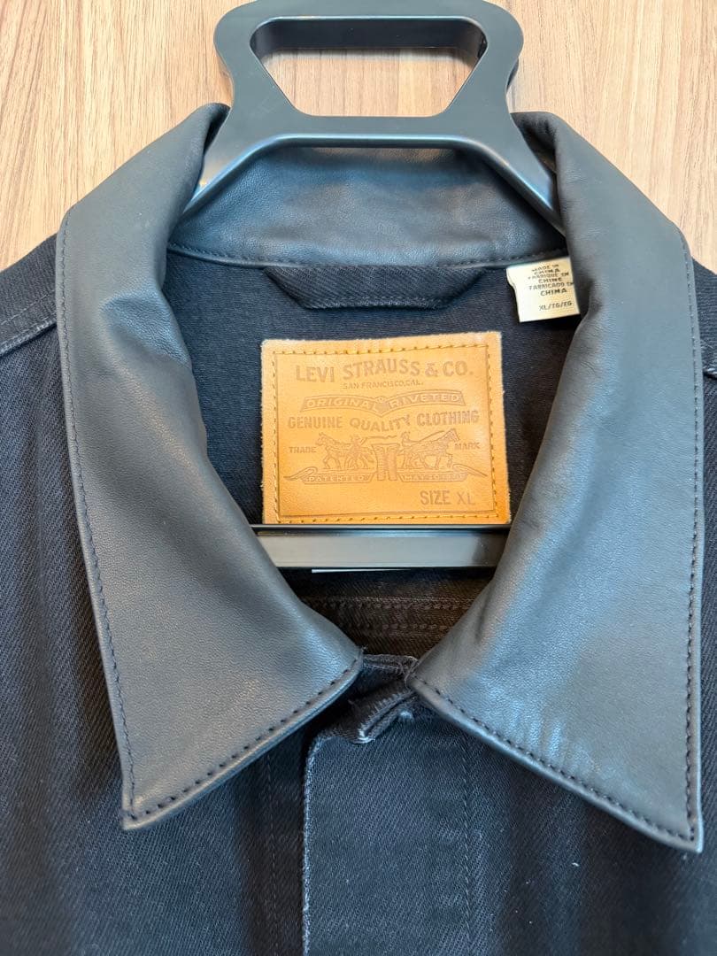 ジャーナルスタンダード✖️Levi's ブラックデニムジャケット XL