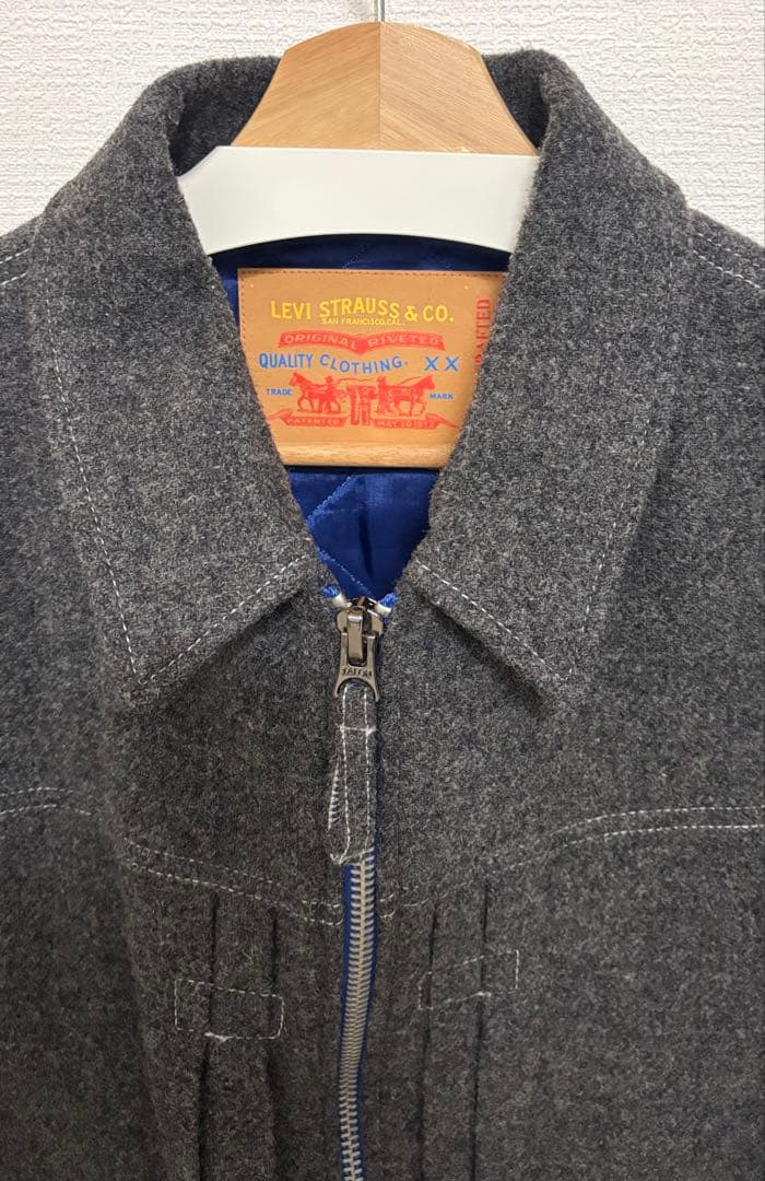 リーバイス　made&crafted トラッカージャケット　ウール