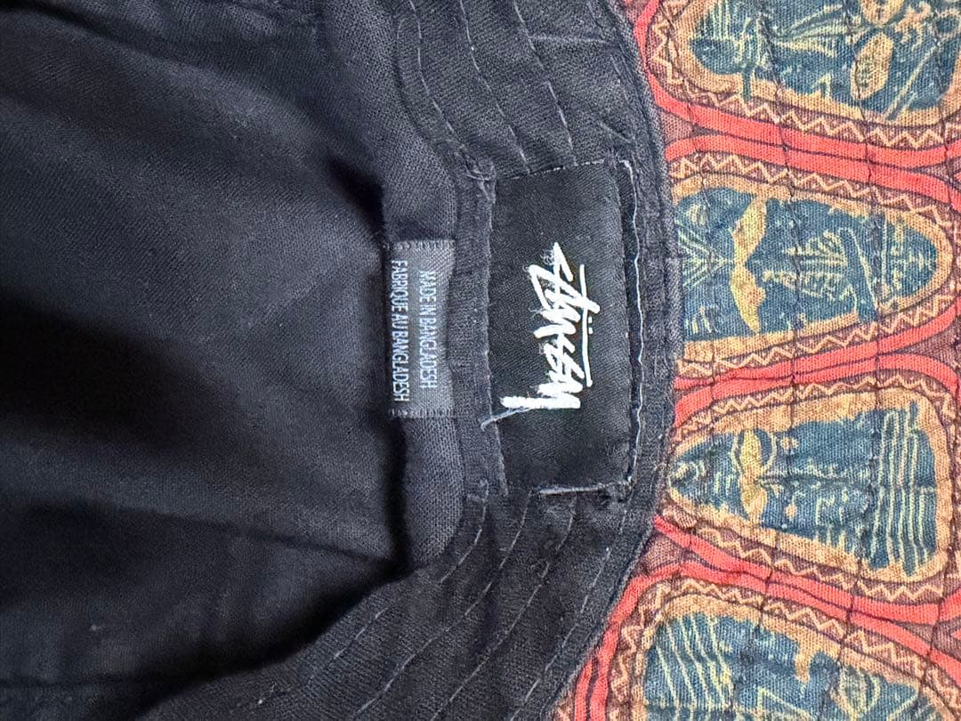 Stussy パターン バケットハット