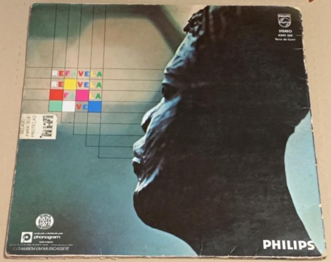 BRA盤77年オリジ！再生良好！Gilberto Gil/Refavela