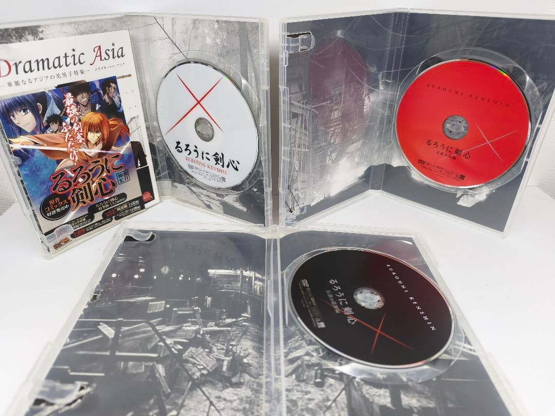 るろうに剣心 DVD 劇場版 5巻セット