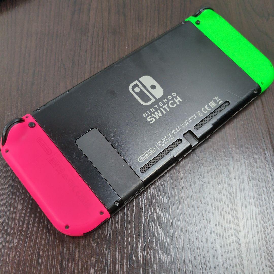 Nintendo Switch 本体 グレー・緑・ピンク