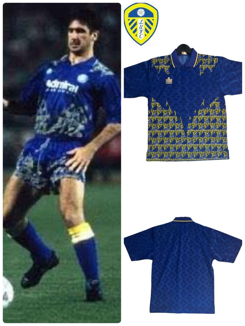 ⚽️90s admiral アドミラル リーズ ユナイテッド ユニフォーム