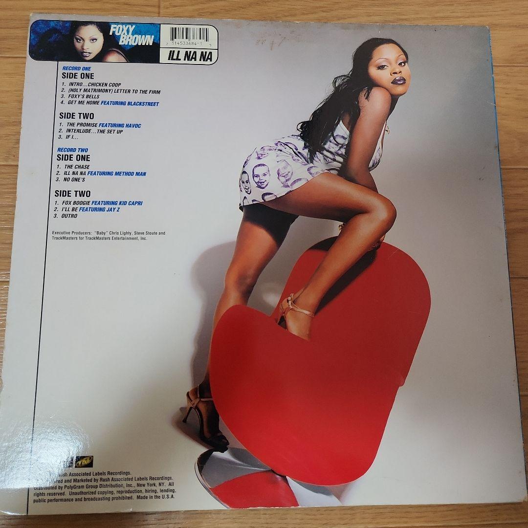FOXY BROWN / ILL NA NA ヒップホップLPアルバムレコード