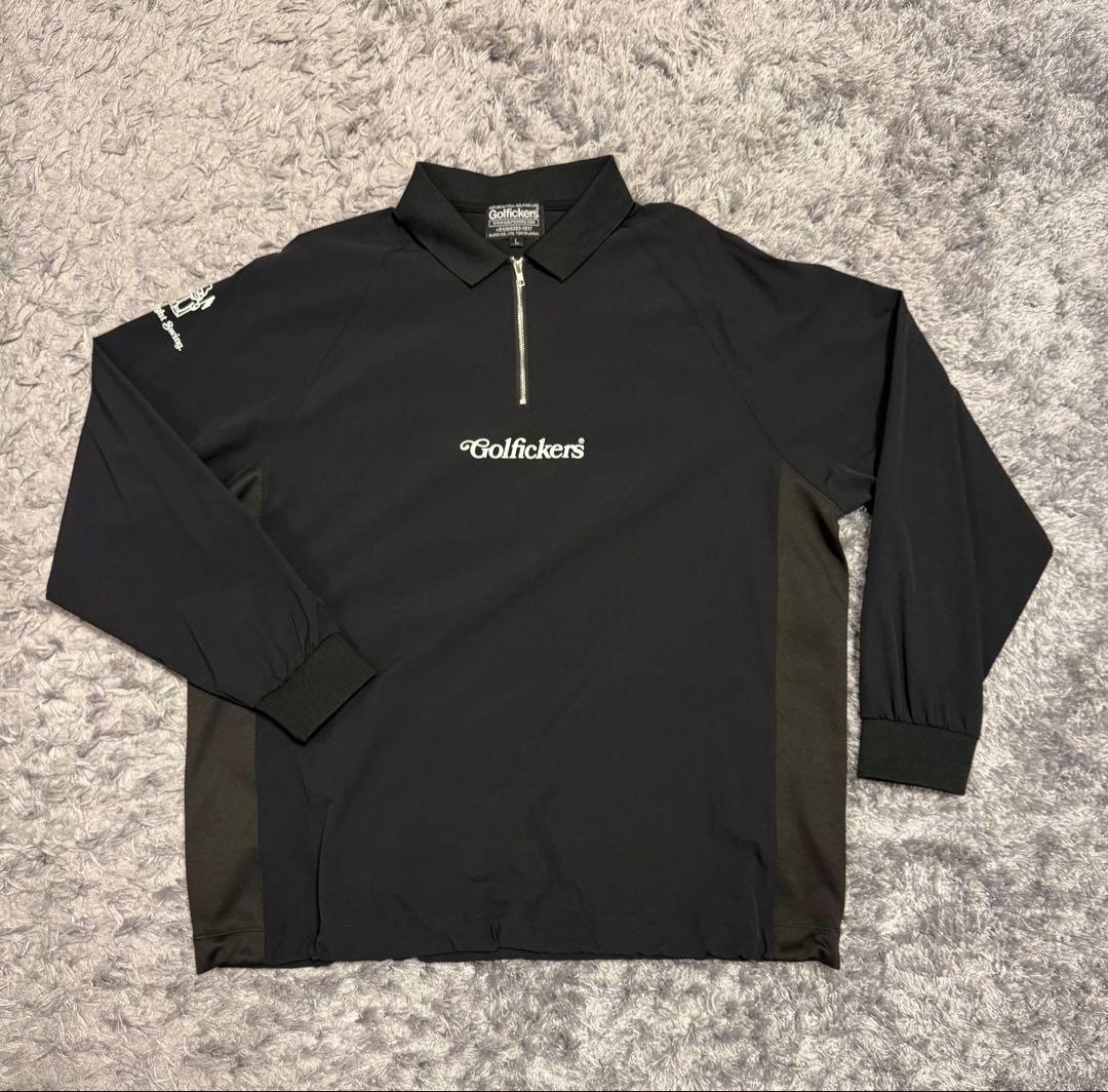 Golfickers 長袖ポロシャツ